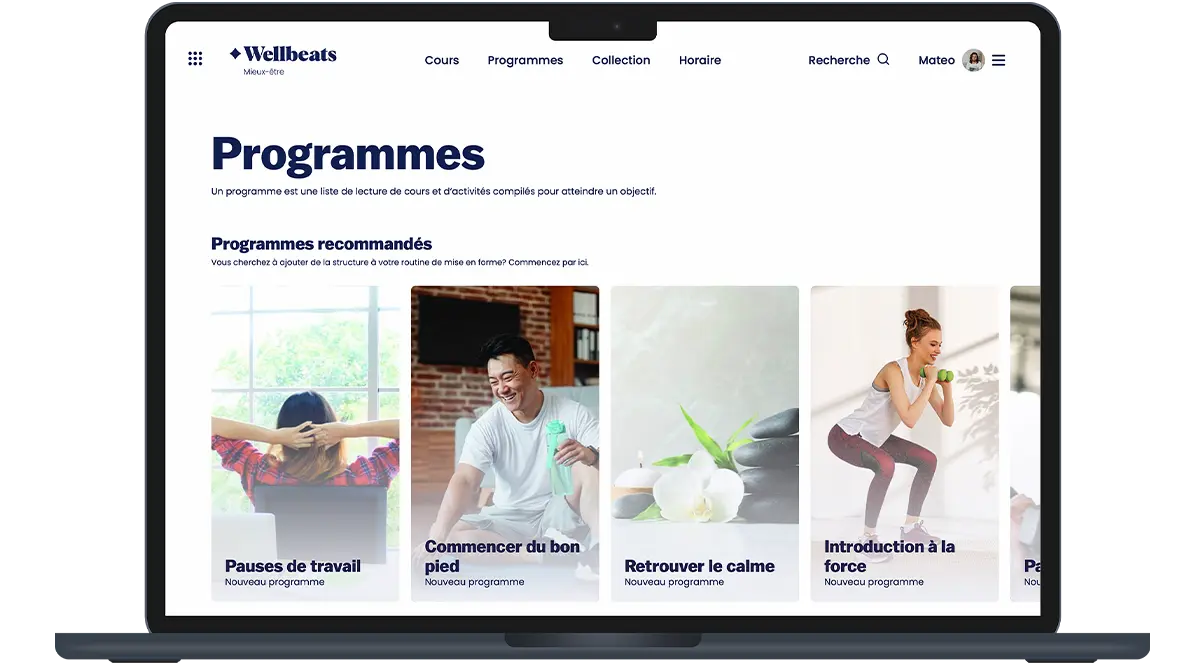 Programmes de bien-etre pour employes